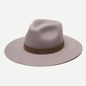 Wyeth River Fedora Hat Grey 100% Wool One Size handmade $84.00